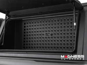 Modular Molle Panel For Truck Bed Cap - Driver Side Storage - Rough Country - 5'7" Bed Modular Molle Panel For Truck Bed Cap - Driver Side Storage - Rough Country - 5'7" Bed